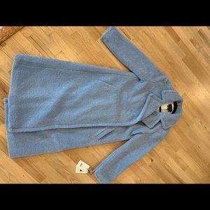 Something Navy Blue teddy coat New with tags!